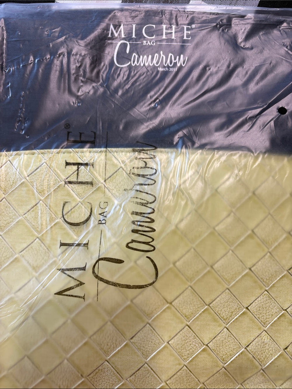 Miche Cameron Bag Insert in Gold